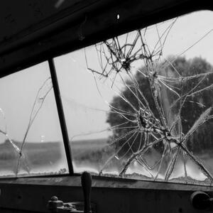 Old Bus Window